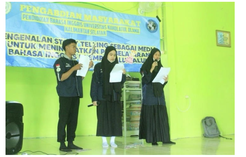 PBI Unukase melakukan Pengabdian di SMPN 1 Aluh-Aluh 